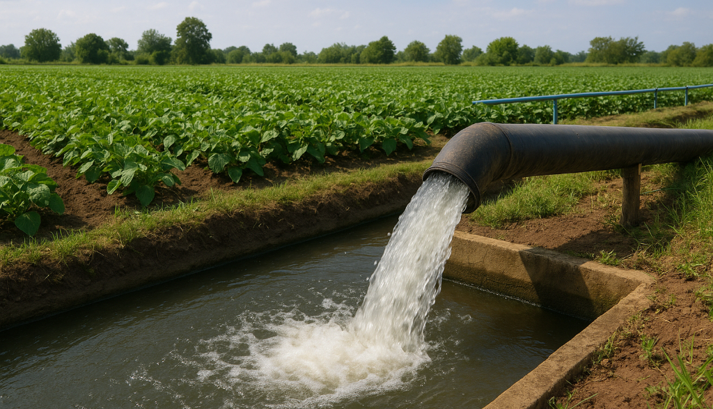 استفاده مجدد از پساب تصفیه‌شده در سبزچرخهٔ کشاورزی سبزوار