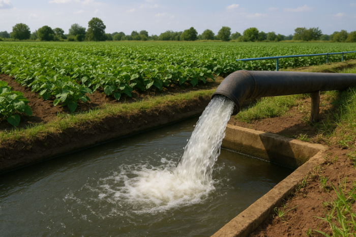 استفاده مجدد از پساب تصفیه‌شده در سبزچرخهٔ کشاورزی سبزوار