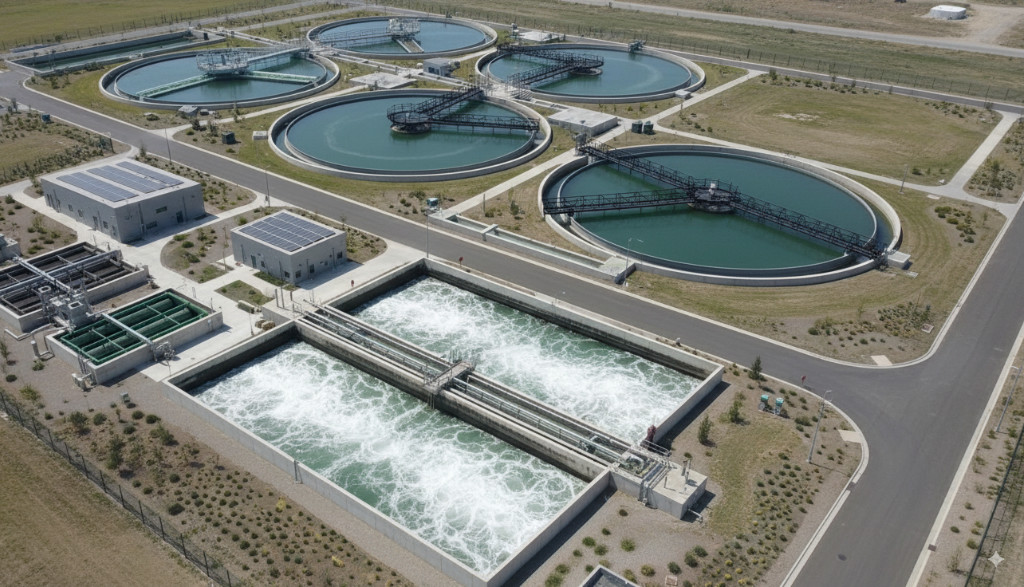 بازپالایش و ارتقای تصفیه‌خانه فاضلاب مشهد (MBR)