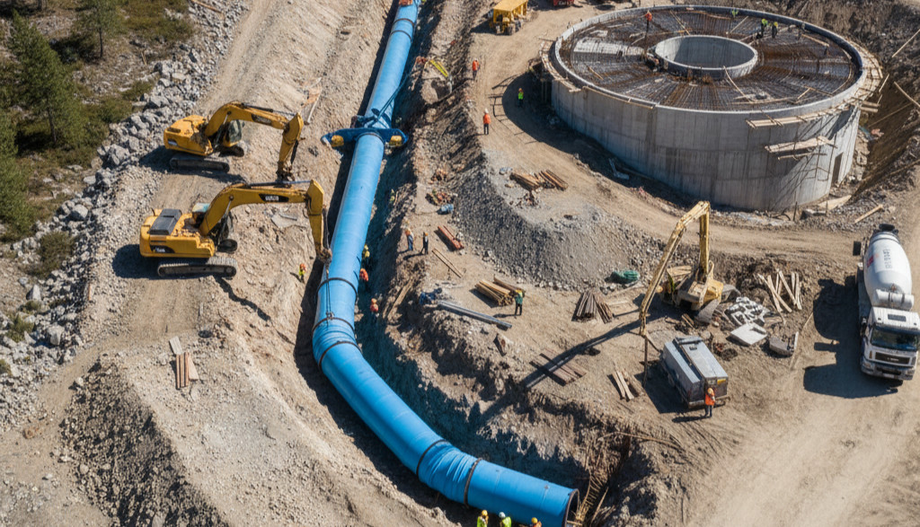 شبکه تأمین آب روستایی قوچان