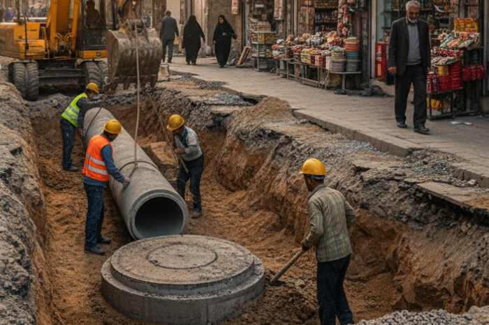 طرح جمع‌آوری و تصفیه فاضلاب روستایی در کلات
