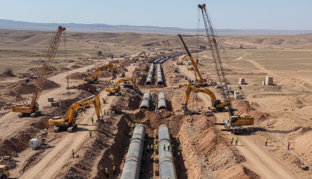 ط انتقال آب سد دوستی به نواحی صنعتی و کشاورزی نیشابور